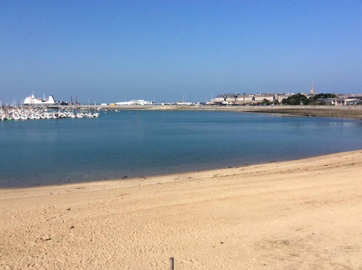 Le Sablon 50M Plage 2 Pers Possible 4 سان مالو المظهر الخارجي الصورة